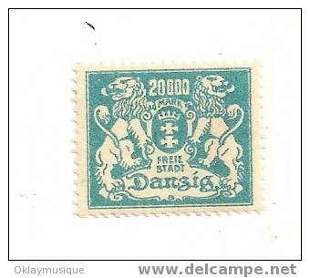 Danzig N° 153 - Postfris