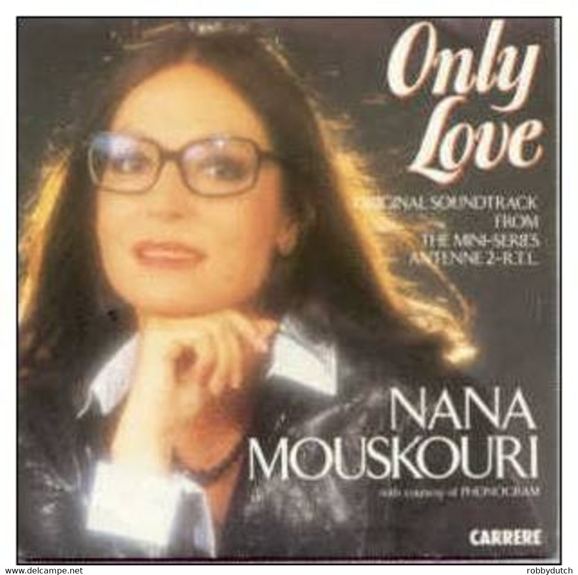 * 7" * NANA MOUSKOURI - ONLY LOVE (Soundtrack Mistral's Daughter) 1984 Ex!!! - Filmmusik