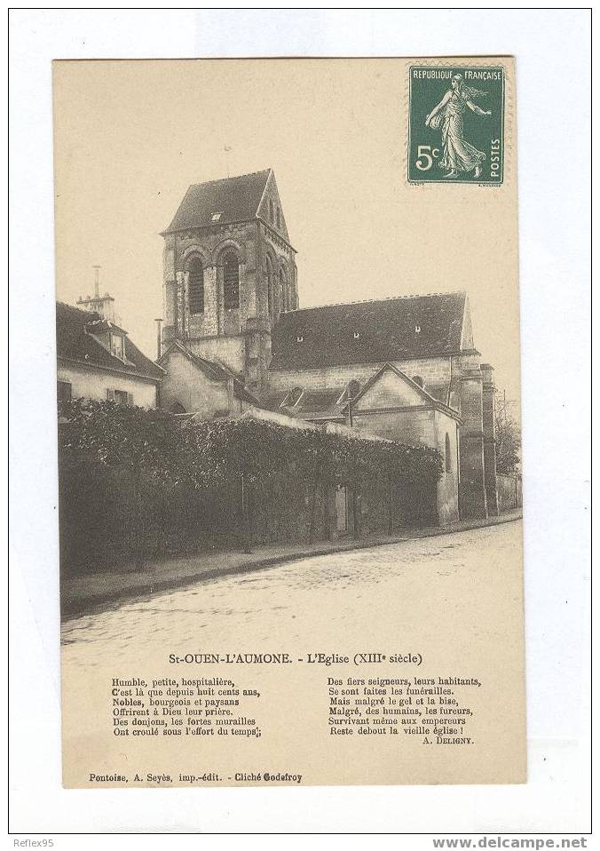 SAINT OUEN L´AUMONE - L'Eglise - Saint-Ouen-l'Aumône