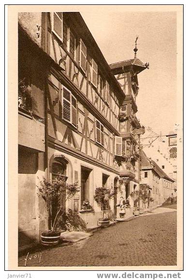 Turckheim. Hôtel Des Deux Clefs. - Turckheim