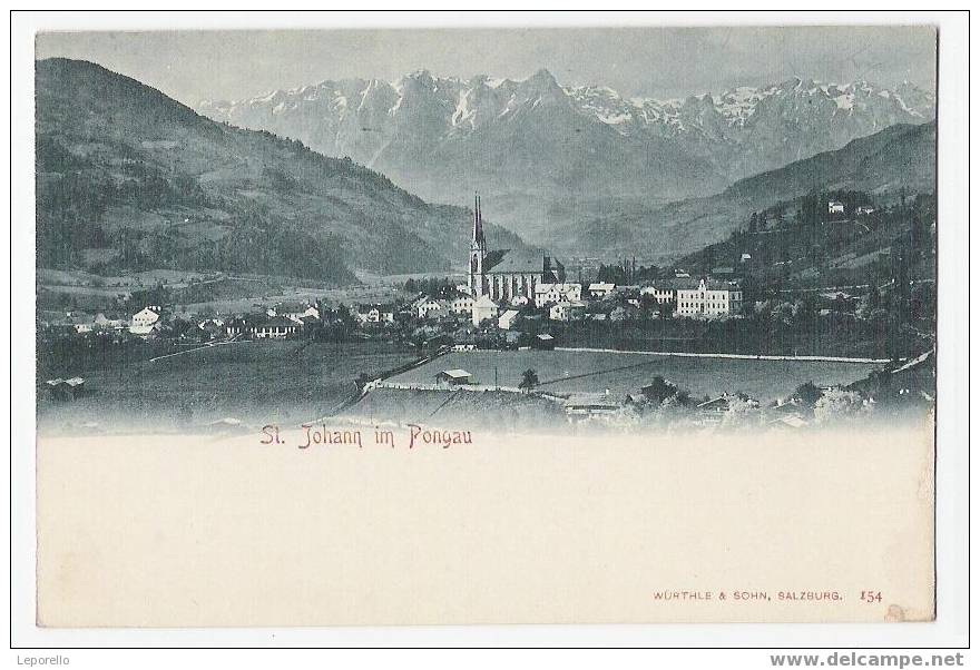 AK ST.JOHANN I.Pongau   Z*1849 - St. Johann Im Pongau