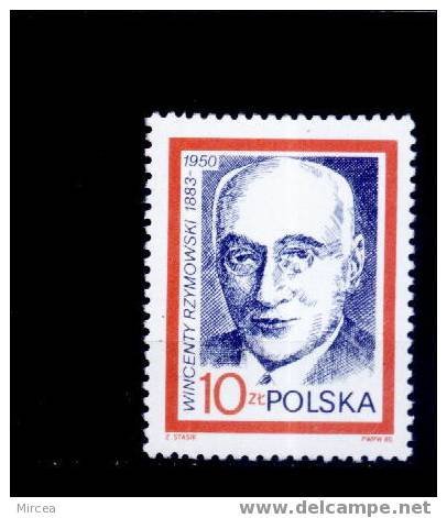 C2107 - Pologne 1985 - Yv.no.2780 Neuf** - Nuevos