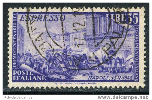 ITALIA REPUBBLICA - Sassone Espressi # 32 - (o) - FOTO NON CONTRATTUALE - Express/pneumatic Mail