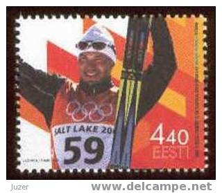 Estonia 2002. Olympic Games Salt Lake, Veerpalu - Invierno 2002: Salt Lake City
