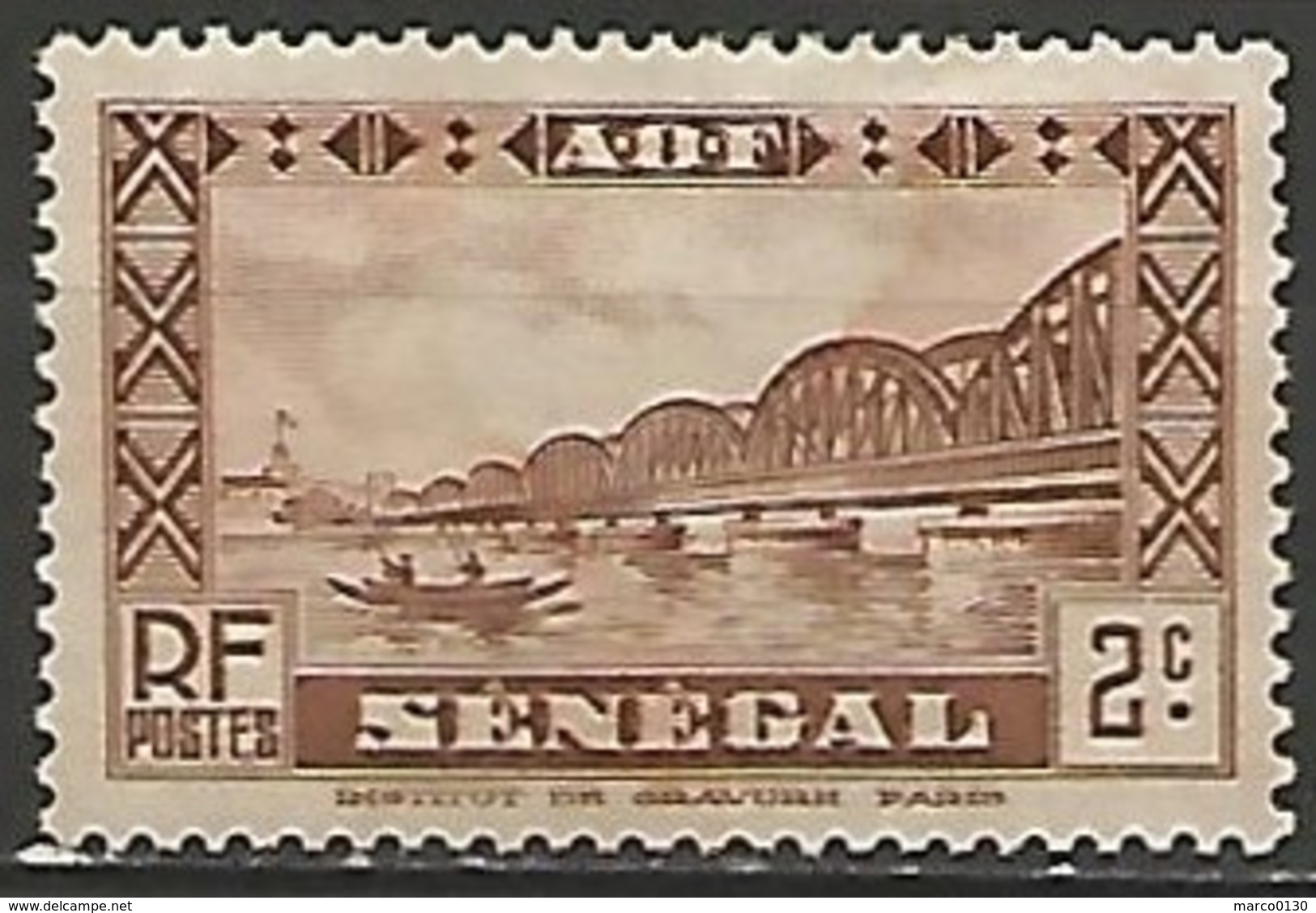 SENEGAL  N° 115 NEUF Sans Gomme - Unused Stamps