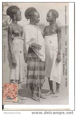 SOUDAN FEMMES FOULBE SEINS NUS DU GONDO - Sudan