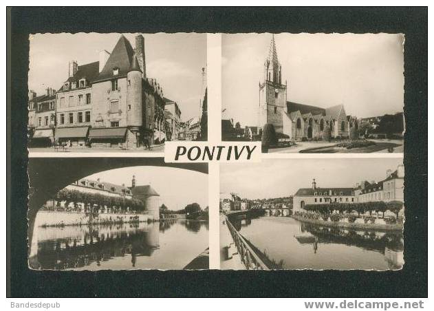 CPSM - Souvenir De Pontivy ( Multivues ABEILLE CARTES 100) - Allaire
