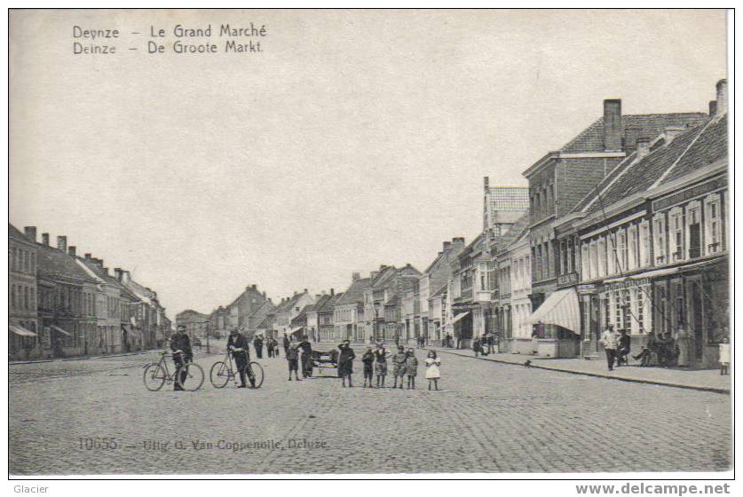 DEYNZE - Le Grand Marché  -  DEINZE - De Groote Markt - Star 10655 - Uitg. G. Van Coppenolle - Deinze