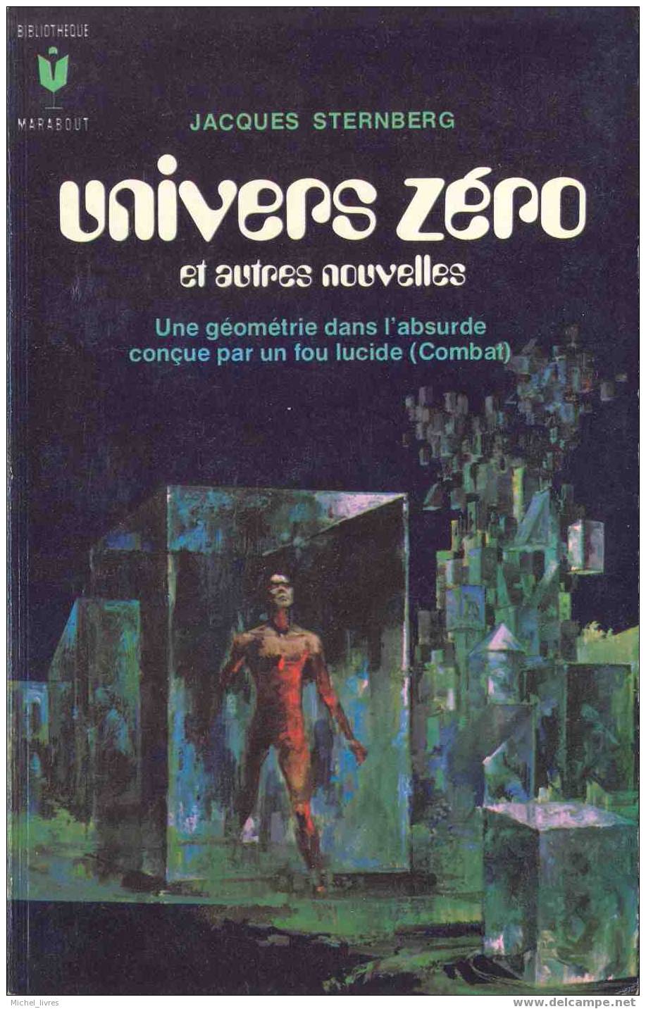 Marabout Science-fiction 362 - Jacques Sternberg - Univers Zéro - 1970 - TBE - Marabout SF