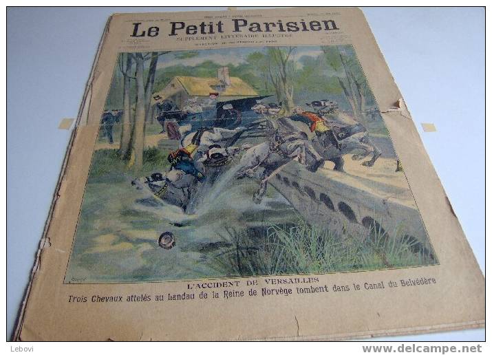 "LE PETIT PARISIEN - Suppl. Litt. Illustré" N° 958 - 16/06/1907 (VERSAILLES) - Le Petit Parisien