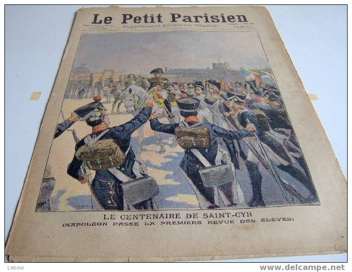 "LE PETIT PARISIEN - Suppl. Litt. Illustré" - N° 1001 Du  12/04/1908 (SAINT-CYR) - Le Petit Parisien