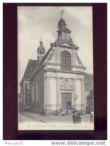 011397 Château-gontier église De La Trinité édit.LL N°16 Animée Belle Carte - Chateau Gontier