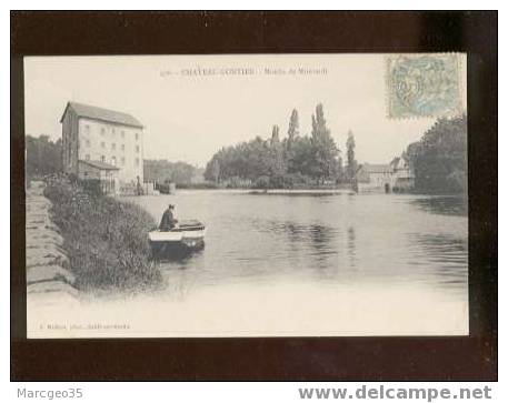 011398 Château-gontier Moulin De Mirevault édit.malicot N°476 Pêcheur Belle Carte Précurseur - Chateau Gontier