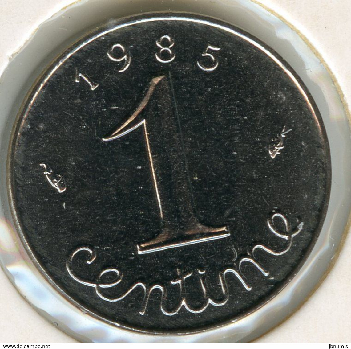 France 1 Centime 1985 Rare GAD 91 KM 928 20000 Exemplaires !!! Rare !!!! - 1 Centime