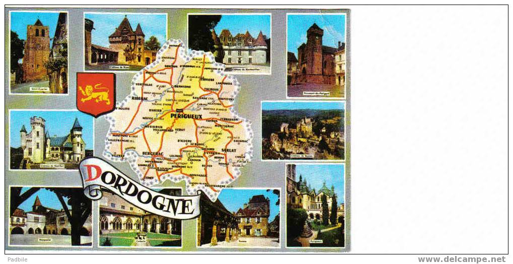 Carte Postale  Département De La Dordogne - Nontron