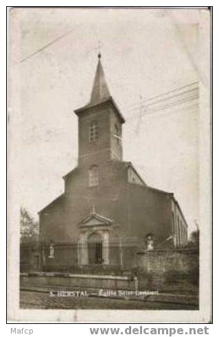 HERSTAL église St Lambert   - Carte Photo - Herstal