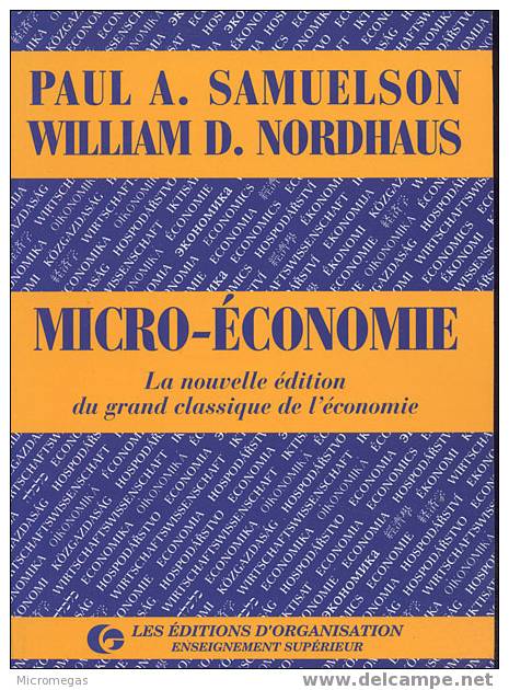 Paul A. Samuelson, William D. Nordhaus : Micro-économie - Right