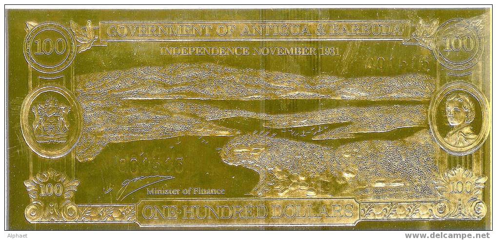 The World´s First Gold & Silver Banknotes - BLACK BART´S ROYAL FORTUNE - Sonstige & Ohne Zuordnung