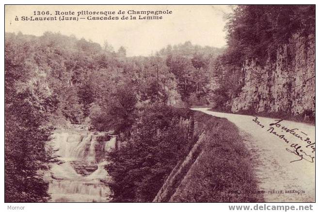 Rt Pitoresque De Champagnole à St-Laurent Cascade De La Lemme - Champagnole