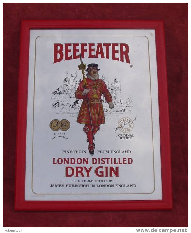 Miroir "BEEFEATER" Dry Gin - Mirrors