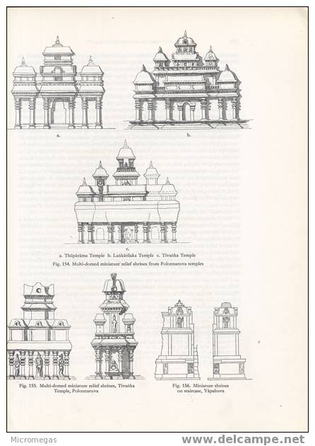 Ceylan Architecture Monastique Cinghalaise - Architektur