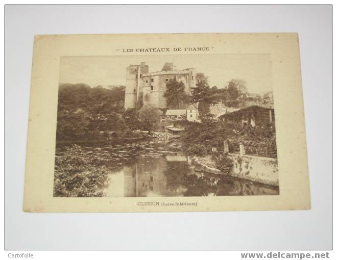 (234) -1- Carte Postale Sur Clisson Le Chateau - Clisson