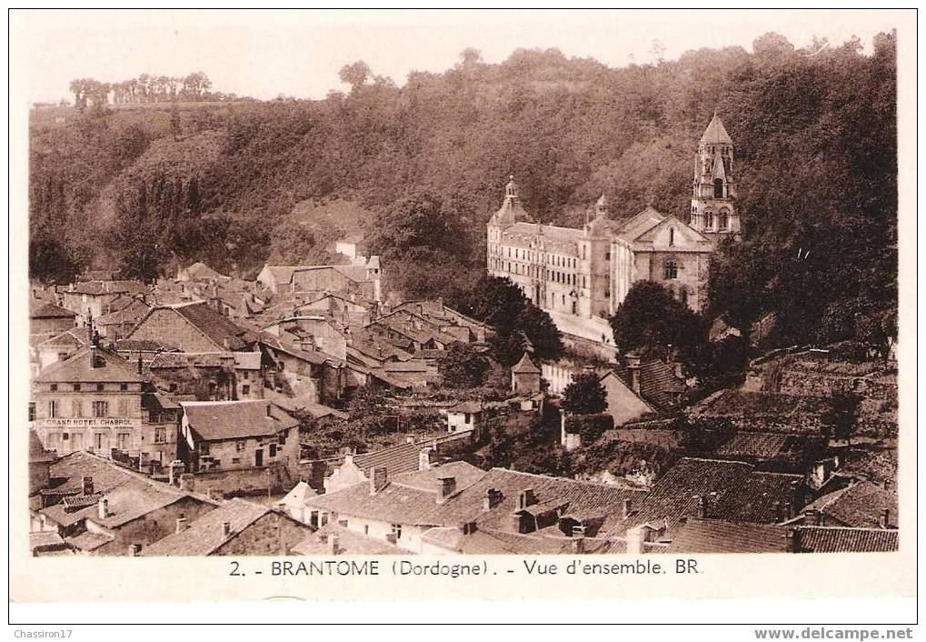 24 -  BRANTOME - Vue D´ensemble - Brantome