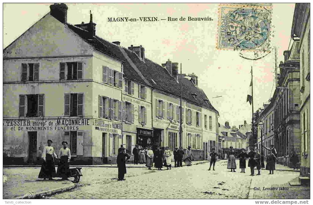 MAGNY-en-VEXIN - Rue De Beauvais - Magny En Vexin