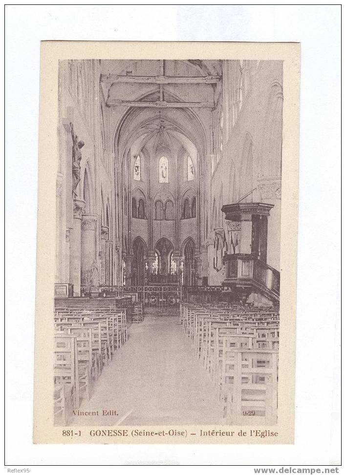 GONESSE - Intérieur De L'Eglise - Gonesse
