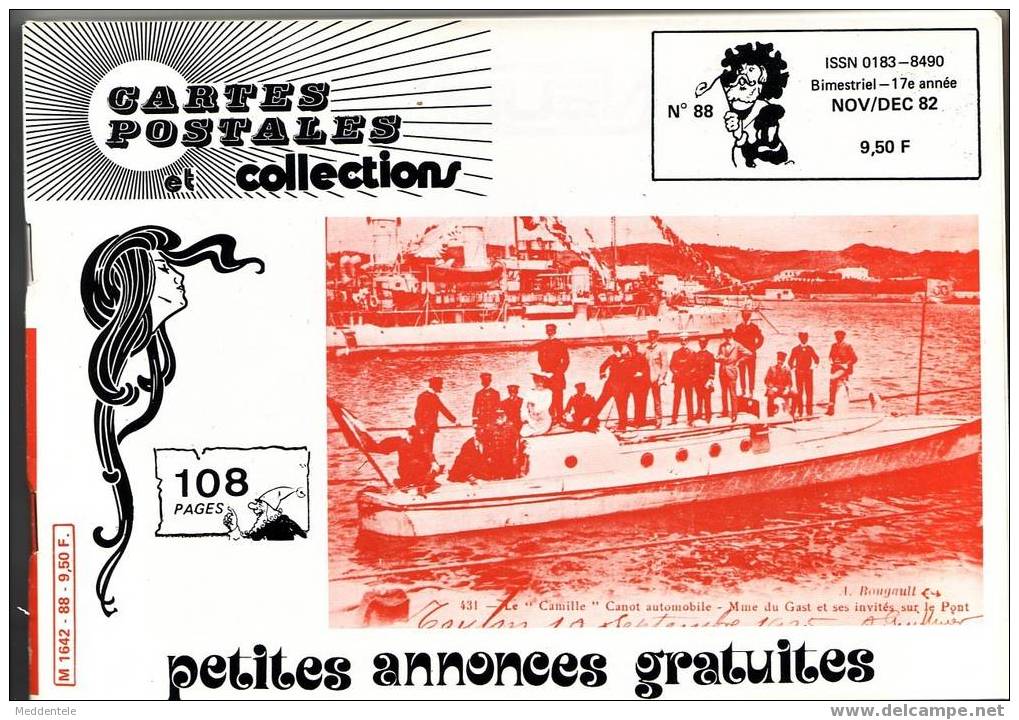 CPC N°88 Sujets: BATEAU COURSE- Carte Illustrée-Vie Village-Photographies - Bücher & Kataloge