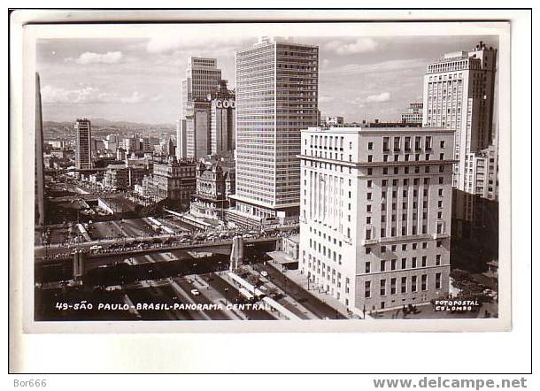 GOOD OLD BRAZIL POSTCARD - SAO PAULO - Panorama Central - São Paulo