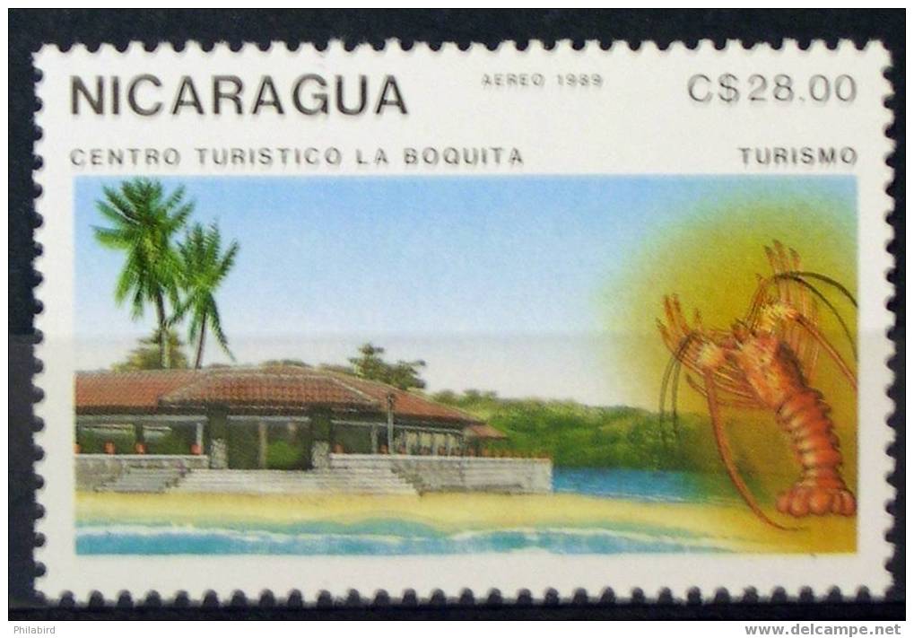 NICARAGUA     PA 1275     NEUF** - Crustáceos