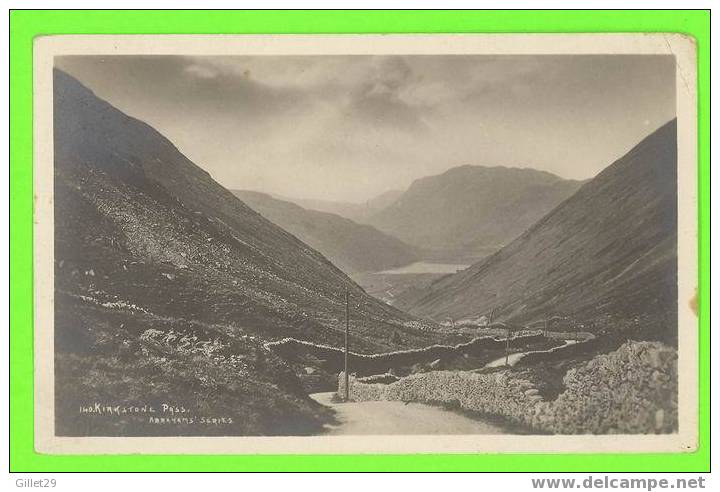 CUMBRIA, UK - KIRKSTONE PASS - ABRAHAM´S SERIES - PHOTO G.P. ABRAHAM LTD, KESWICK - Otros & Sin Clasificación