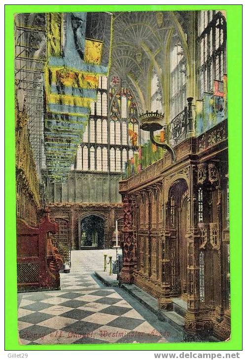 WESMINSTER ABBEY, UK  - HENNY VII  CHAPEL - VALENTINE´S SERIES - - Westminster Abbey