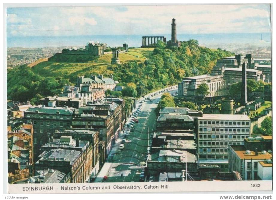 Edinburgh - Nelson's Column And Observatory - Calton Hill - Midlothian/ Edinburgh