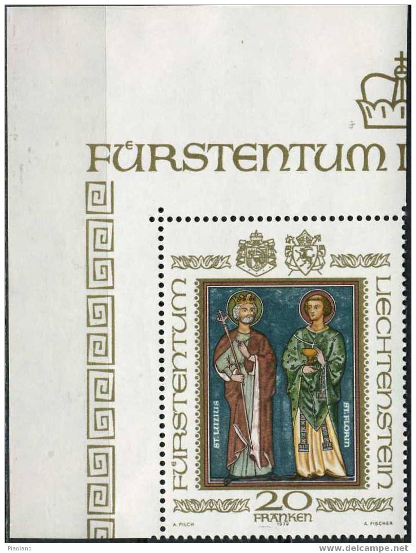 PIA - LEICH - 1979 - S. Lucien Et S. Florian - Fresque De L'église De Waltensburg- Vuorz - (Yv 675) - Ongebruikt