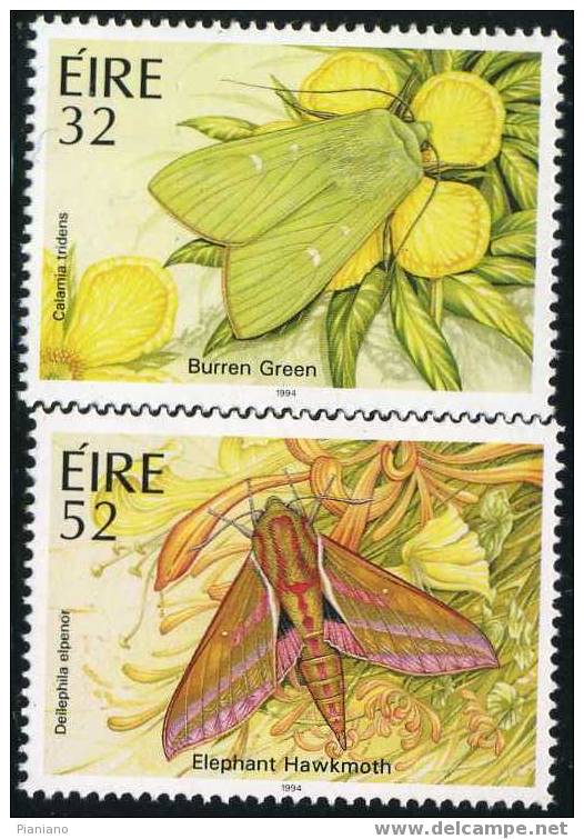 PIA - IRL - 1994 - Faune - Papillons  - (Yv 864-67) - Unused Stamps