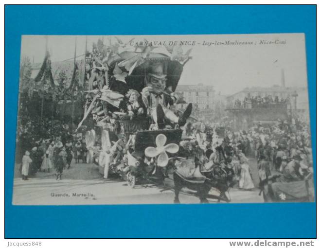 92) Issy Les Moulineaux - Le Char Nice-coni - Au Carnaval De Nice   -  Année - EDIT  Guende. - Tres Belle Carte - Issy Les Moulineaux