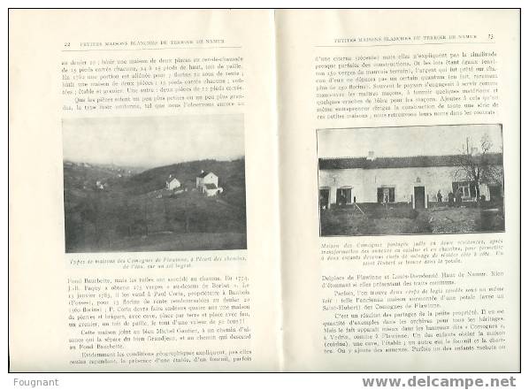 Belgique:NAMUR:Petites Maisons Blanches Du Terroir De Namur.:Fernand Danhaive.1930. - Bélgica