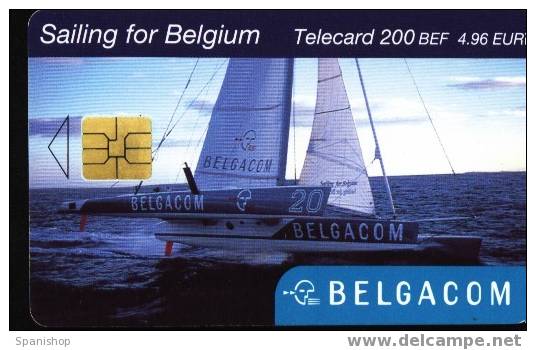 Belgium. Wind Sail Boat Ship - Bateaux