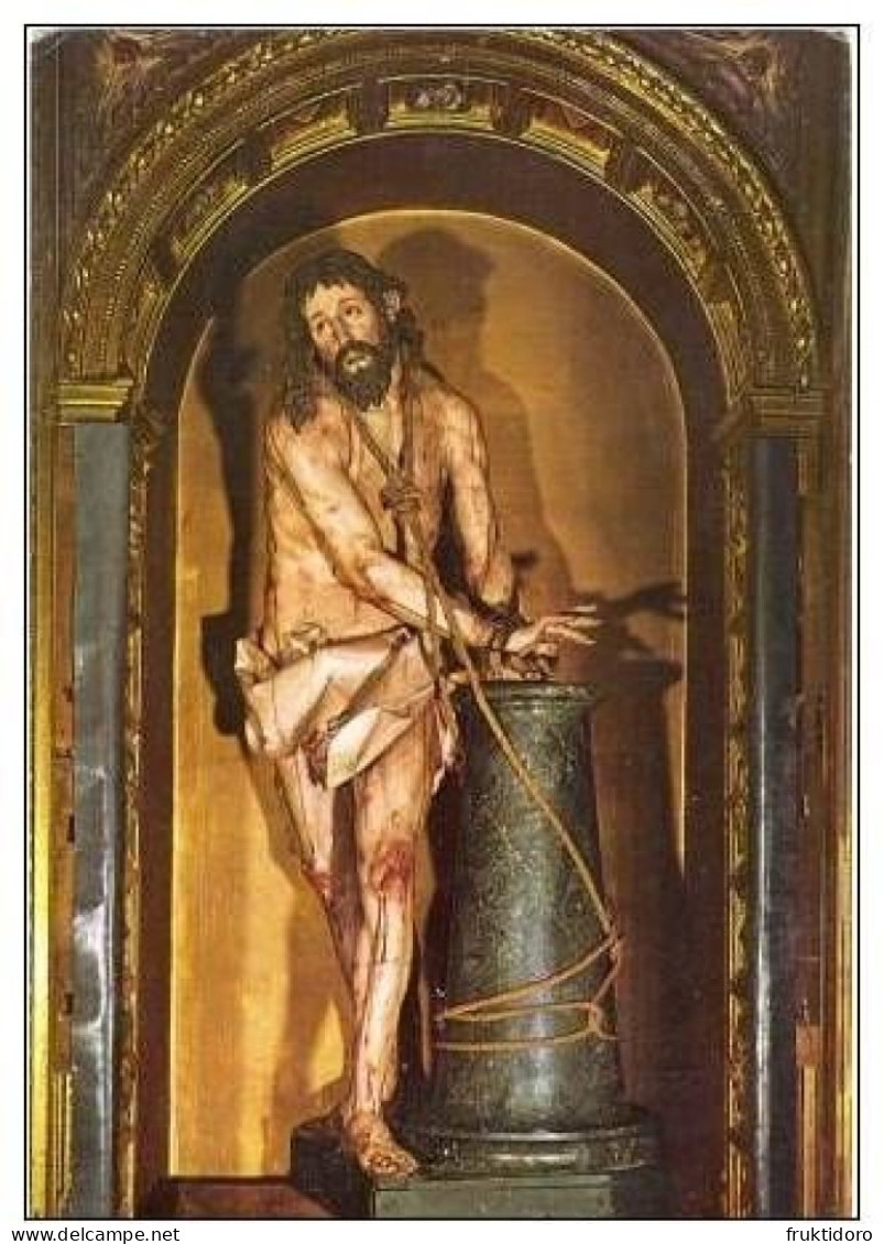 AKES Spain Postcards Religious Images Cuellar - Valladolid - Segovia - Madrid Valle de los Caídos - Christ of Carrizo