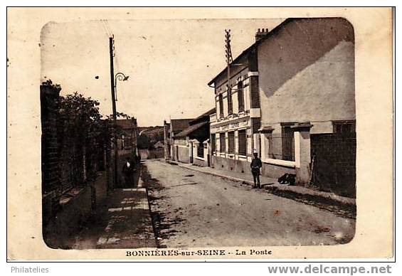 BONNIERES  LA  POSTE - Bonnieres Sur Seine