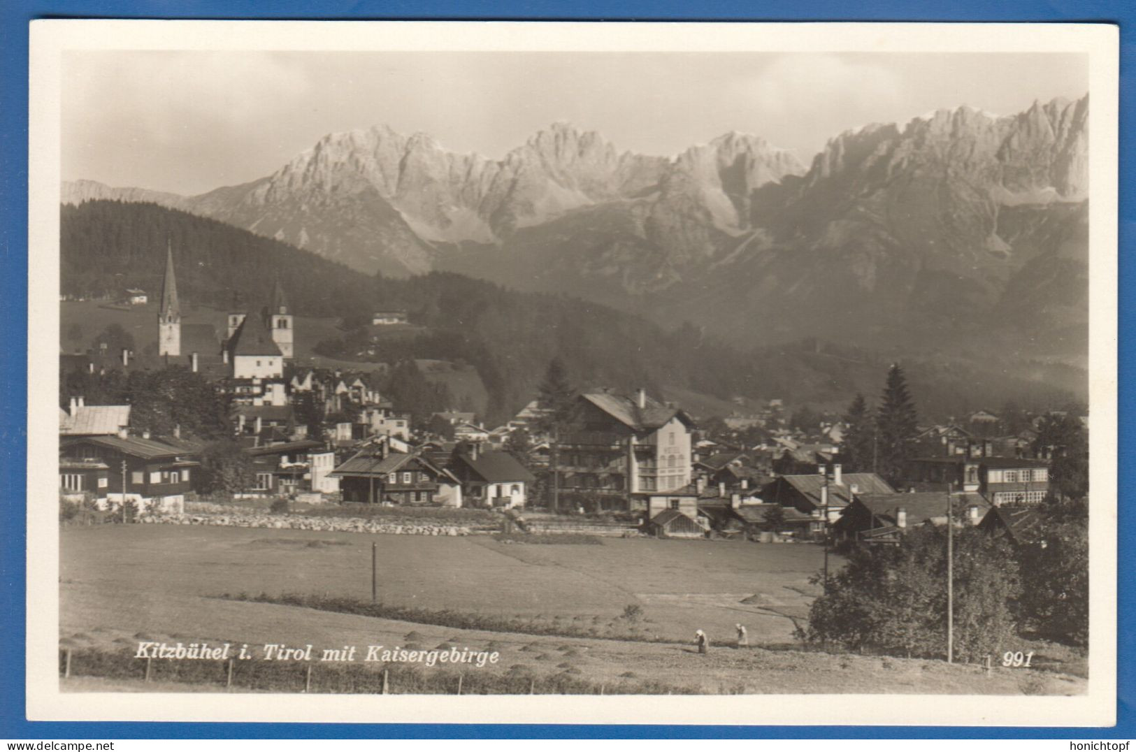 Österreich; Kitzbühel I Tirol Mit Kaisergebirge; Panorama - Kitzbühel