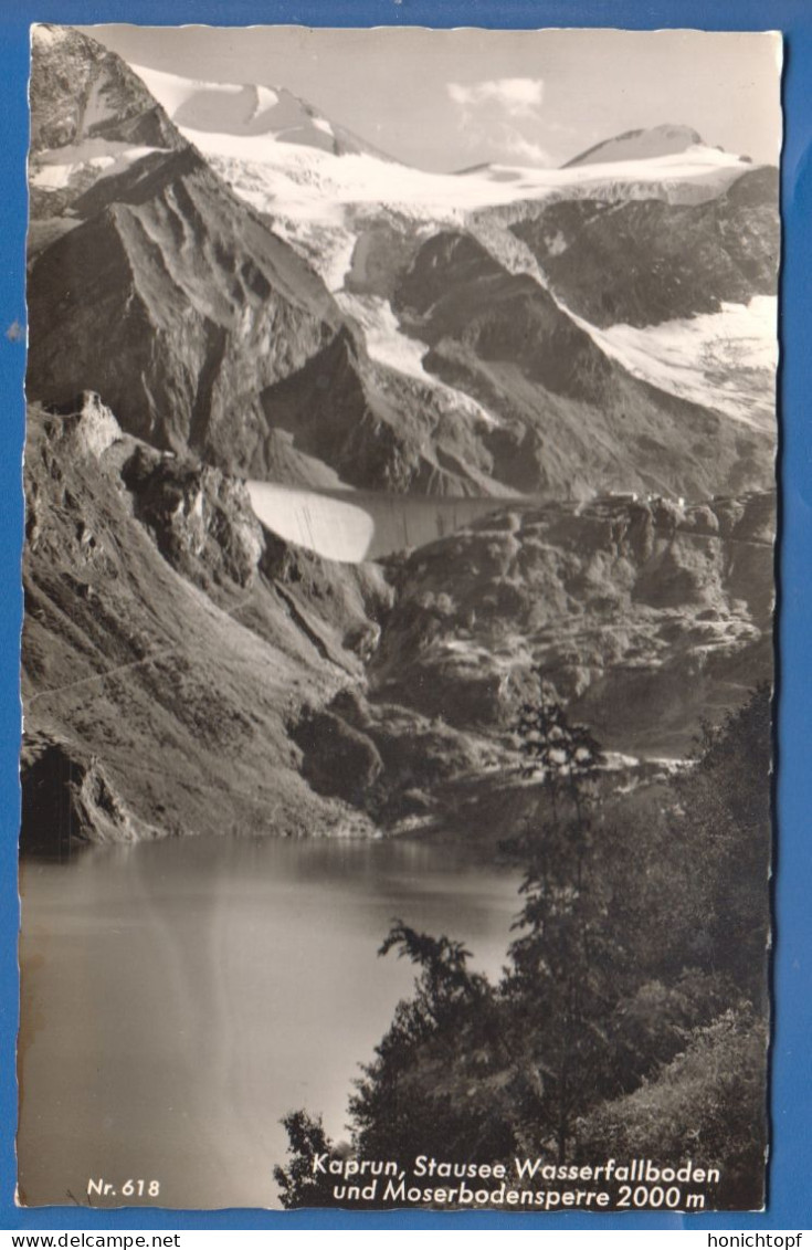 Österreich; Kaprun; Stausee; Stempel Krefelder - Hütte Am Kitzsteinhorn; 1961 - Kaprun