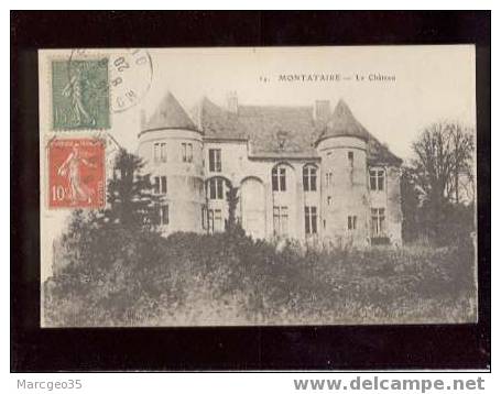 011557 Montataire Le Château édit.miller N°14 Beau Plan Belle Carte - Montataire