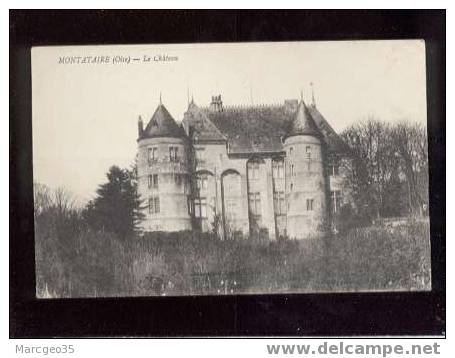 011558 Montataire Le Château édit.vandenhove Beau Plan Belle Carte - Montataire