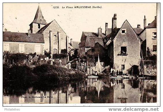 MALICORNE   VUE - Malicorne Sur Sarthe