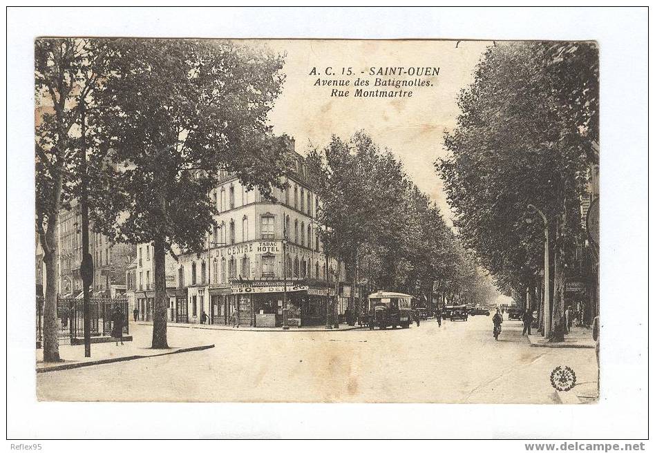 SAINT OUEN - Avenue Des Batignolles - Rue Montmartre - Saint Ouen