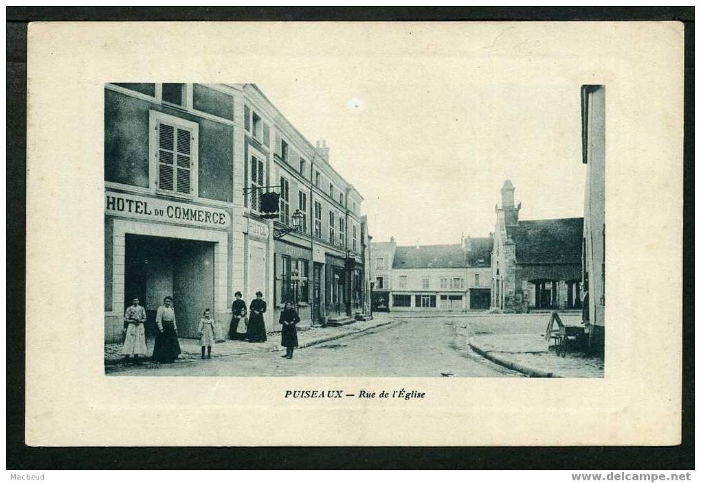 45 - PUISEAUX - Rue De L'Eglise - Puiseaux