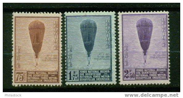 BELGIQUE Nº 353 A 355 ** - Unused Stamps